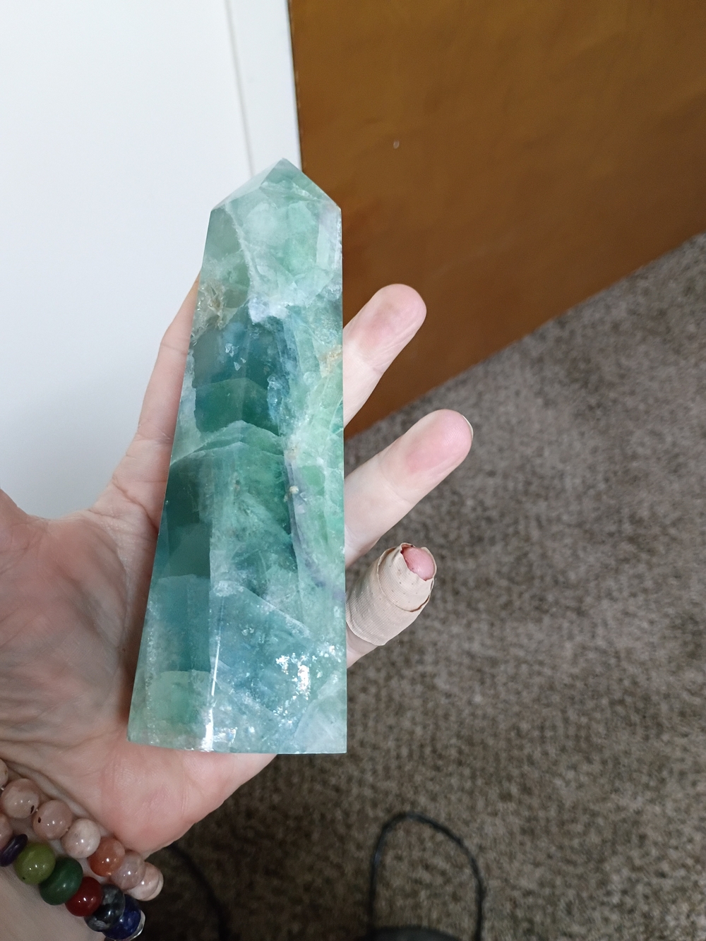 Green Fluorite Tower